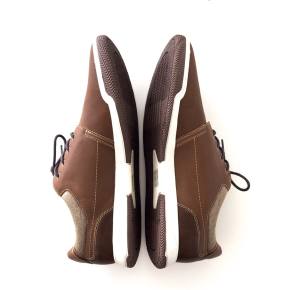 Rye By Hawker Rye Brown Lace Up Dress Sneaker Size 12 - Picture 3 of 8